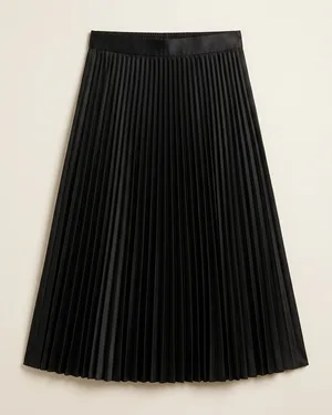 Midi Pileli Etek — 1
